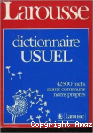 Dictionnaire usuel