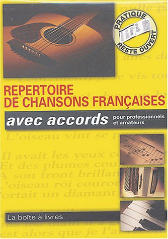 Repertoire de chansons françaises