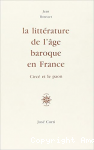 La littérature de l'âge baroque en France