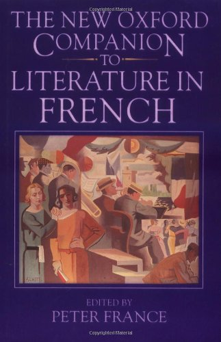 The New oxford companion to literature in French