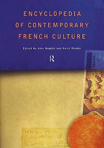 Encyclopedia of contemporary french culture