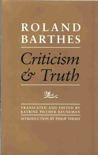 Criticism and truth