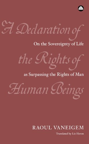 A declaration of the rights of human beings