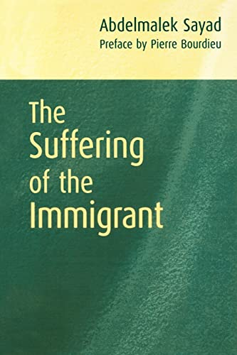 The Suffering of the immigrant