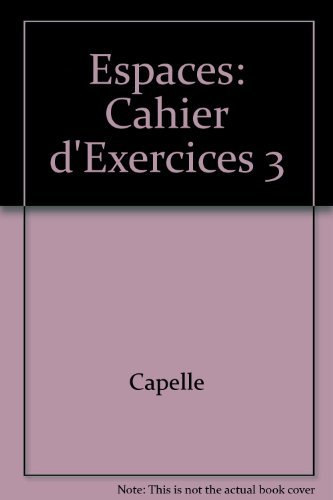 Espaces cahiers d'exercices