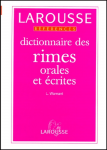 Dictionnaire des rimes orales et écrites
