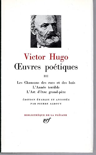 Oeuvres poétiques 3