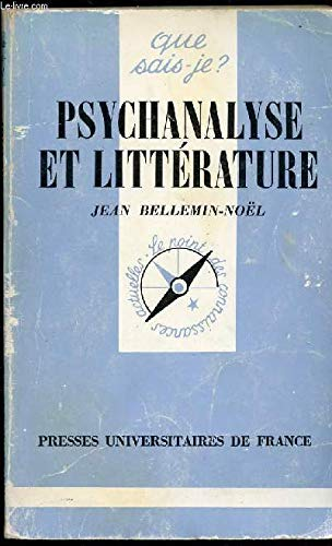 Psychanalyse et littérature