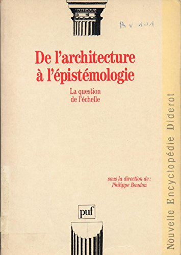 De l'architecture à l'épistémologie