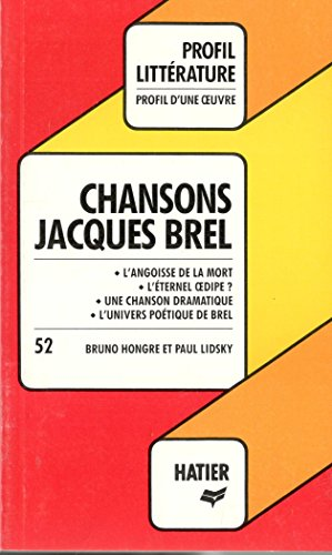 Chansons Jacques Brel