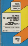 Histoire de la littérature française : XIXe siècle