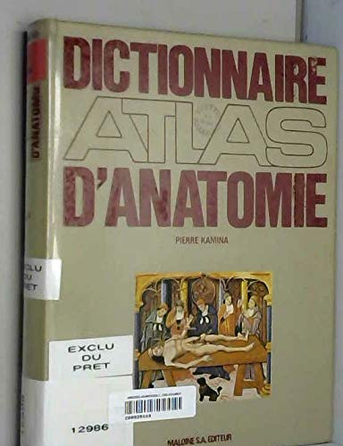 Dictionnaire Atlas d'anatomie, A-F