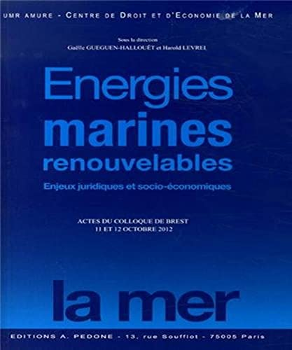 Energies marines renouvelables