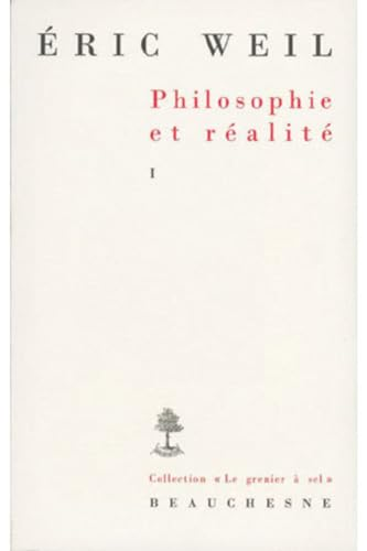 Philosophie et réalité, Vol. 1