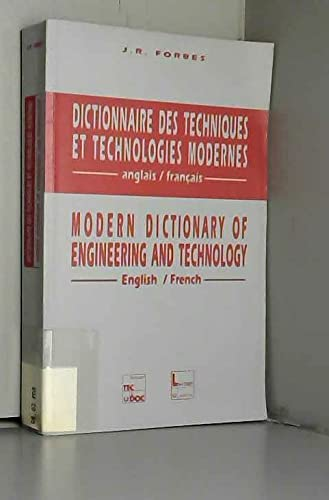 Dictionnaire es Techniques et Technologies Modernes