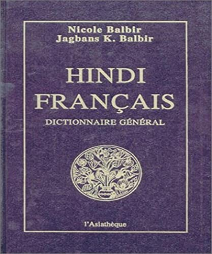 Hindi-Français Dictionnaire général