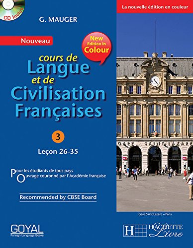 Cours de langue et de civilisation françaises 3