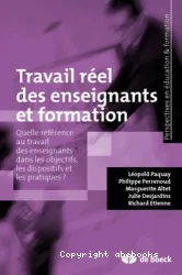 Travail réel des enseignants et formation