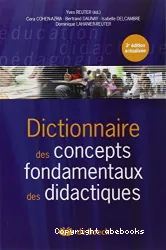 Dictionnaire des concepts fondamentaux des didactiques