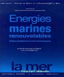 Energies marines renouvelables