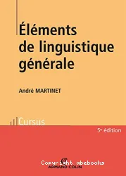 Éléments de linguistique générale