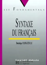 Syntaxe du français