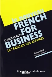 Le Nouveau French for Business-Le Francais des Affaires