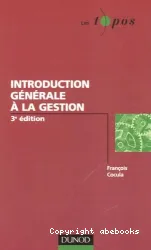 Introduction générale à la gestion