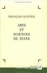 Arts et sciences du texte