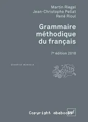 Grammaire méthodique du français