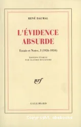 L'evidence absurde