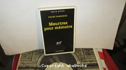 Meurtres pour memoire