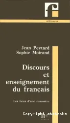 Discours et enseignement du Francais