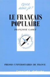 Le francais populaire