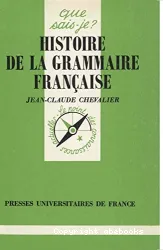 Histoire de la grammaire Francaise