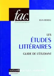 Les études littéraires