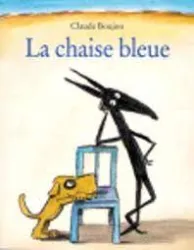 La chaise bleue