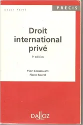 Droit international privé