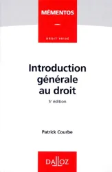 INTRODUCTION GENERALE AU DROIT