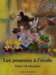 Les poussins à l'école