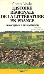 Histoire régionale de la littérature en France