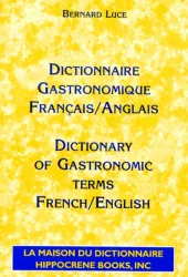 Dictionnaire gastronomique français-anglais