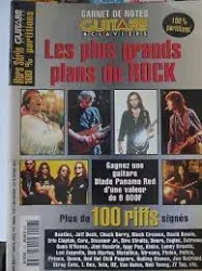 Carnet de notes guitare et claviers