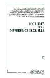 Lectures de la différence sexuelle