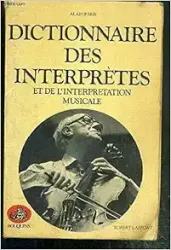 Dictionnaire des interprètes