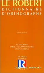 Dictionnaire d'orthographe