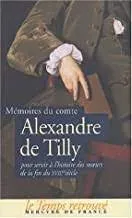 Mémoires du comte Alexandre de Tilly