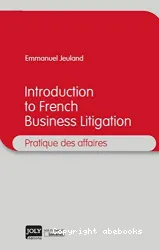 Introduction to French business litigation