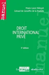 Droit international privé