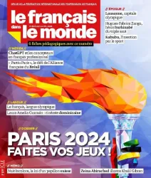 Le français dans le monde, N° 451 - Mars - Avril 2024 - Dossier: Paris 2024 Faites vos jeux!